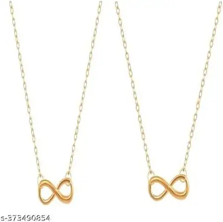 EXCLUSIVE COMBO PACK OF 2 Gold Friendship Necklace
